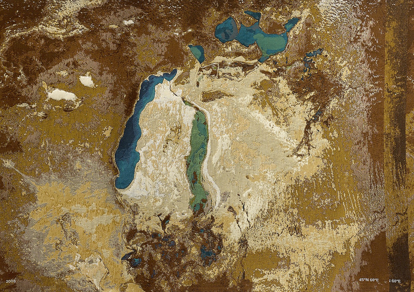 Aral Sea tapestry: sea-cotton-image